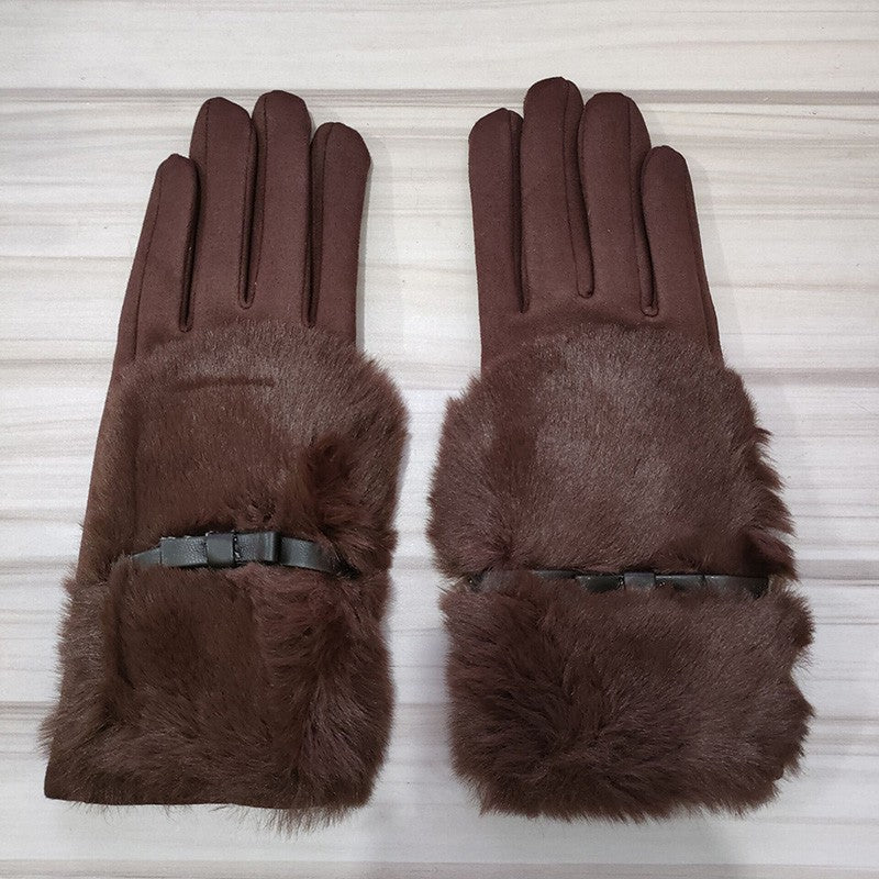 Isla Suede Touchscreen Winter Gloves