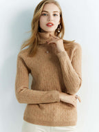 Freya Wool Turtleneck Sweater