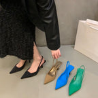 Valentina Pointed-Toe Stiletto Pumps