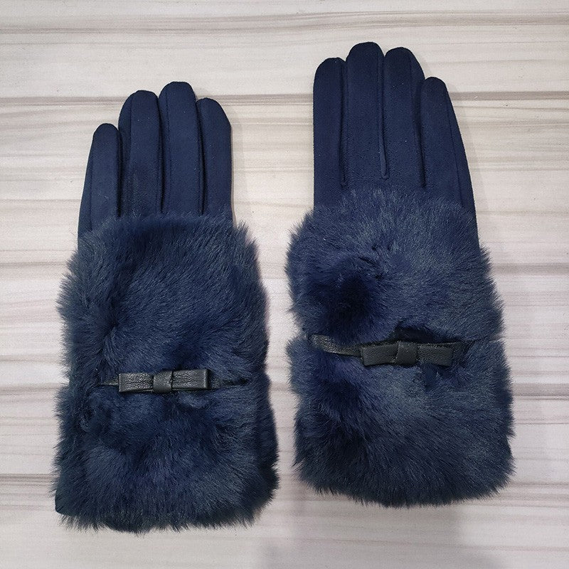 Isla Suede Touchscreen Winter Gloves