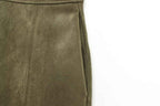 Marielle Faux-Suede Jacket & Bermuda Shorts Set