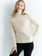 Freya Wool Turtleneck Sweater
