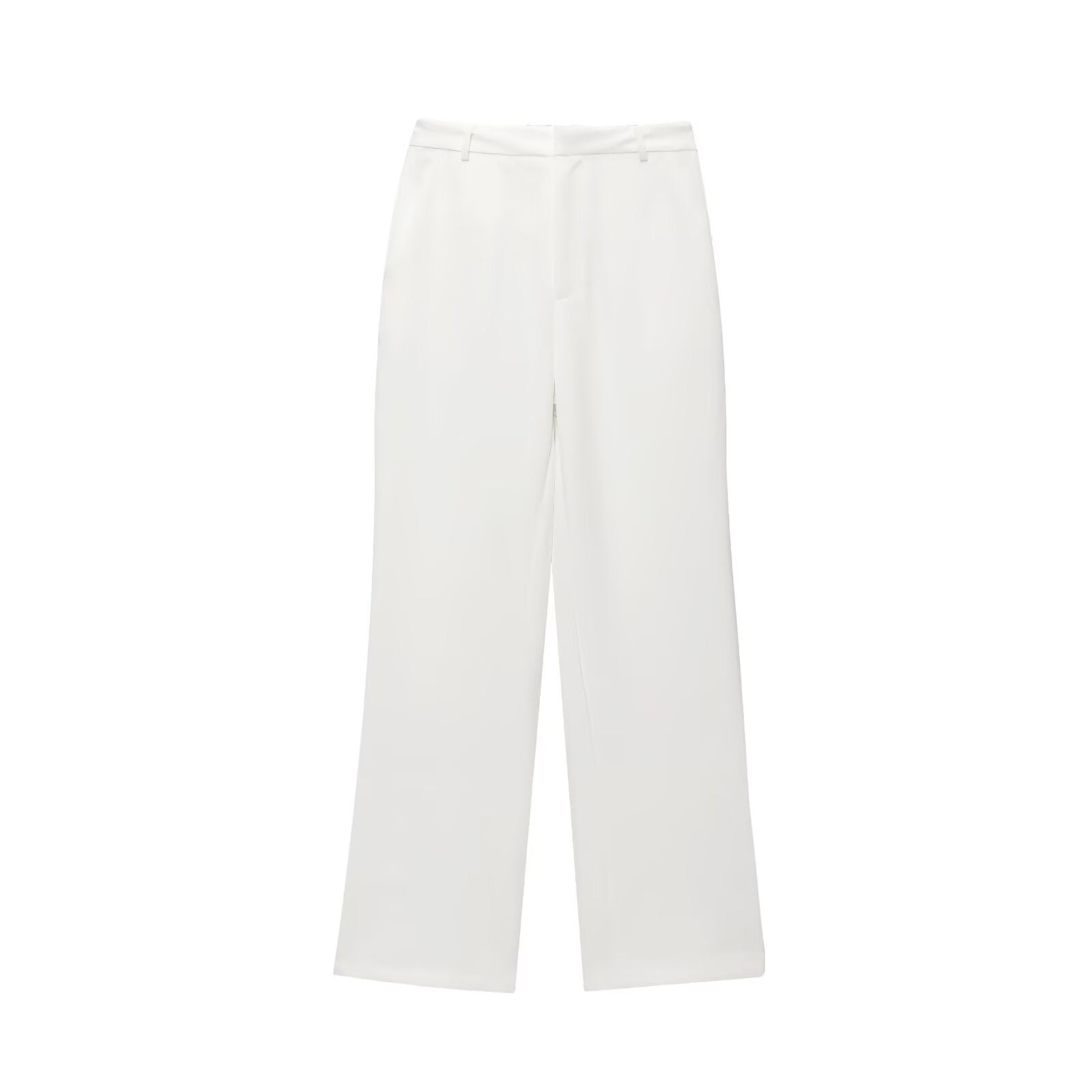 Noelle Zip-Front Wide-Leg Set