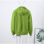 Aria Hooded Knit Pullover Sweater