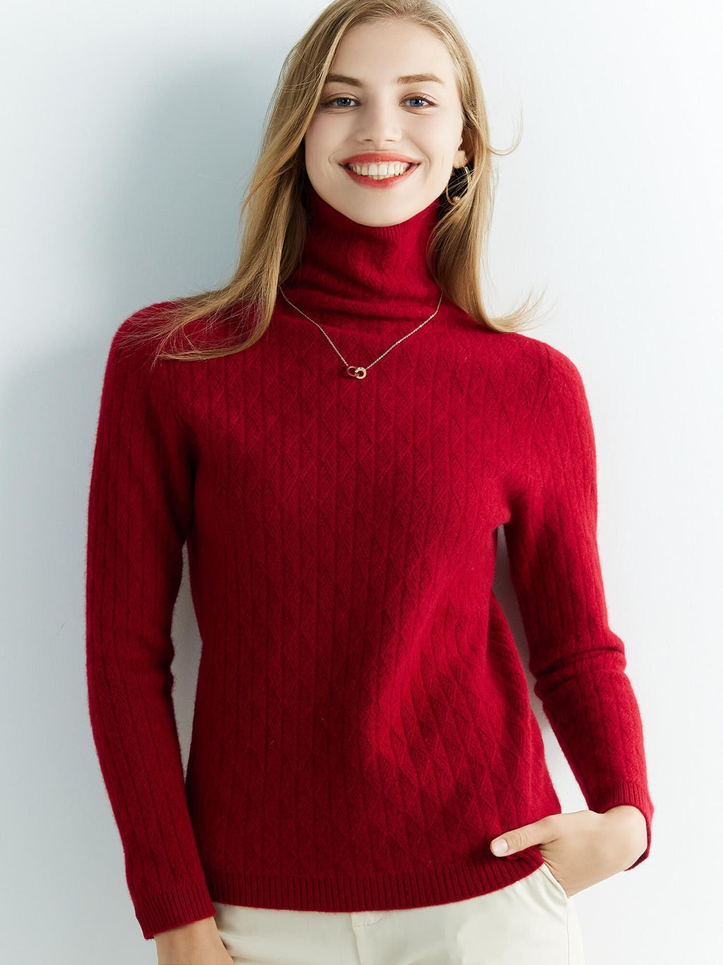 Freya Wool Turtleneck Sweater