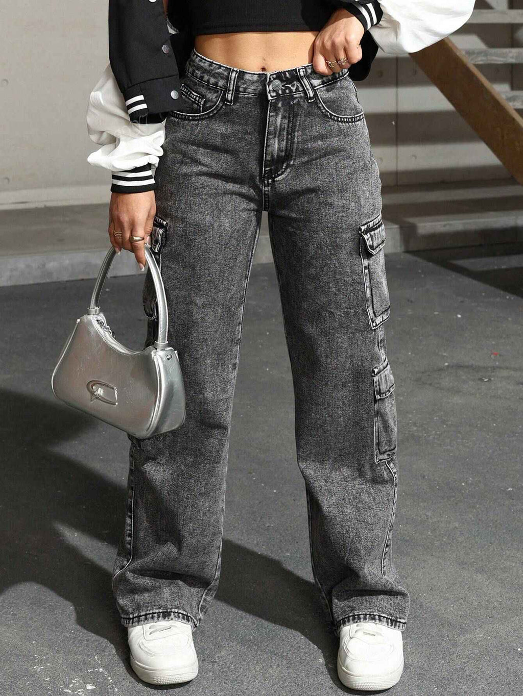 Romy High-Rise Cargo Jeans