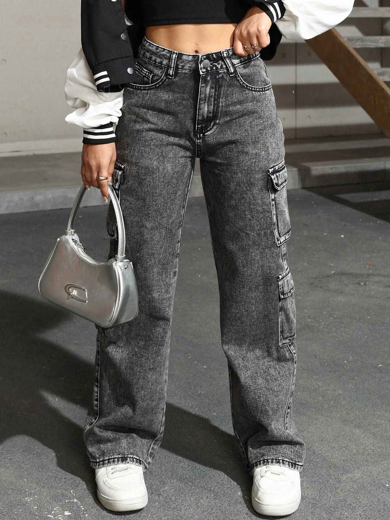 Romy High-Rise Cargo Jeans