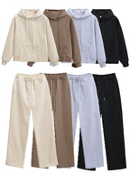 Elara Hooded Wide-Leg Lounge Set