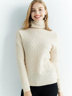 Freya Wool Turtleneck Sweater
