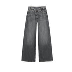 Ivy High-Waisted Double-Button Jeans