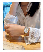 Amélie Gold Oval Watch