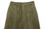 Marielle Faux-Suede Jacket & Bermuda Shorts Set
