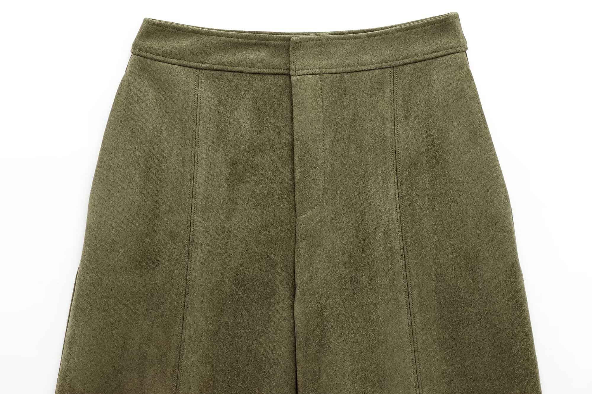 Marielle Faux-Suede Jacket & Bermuda Shorts Set