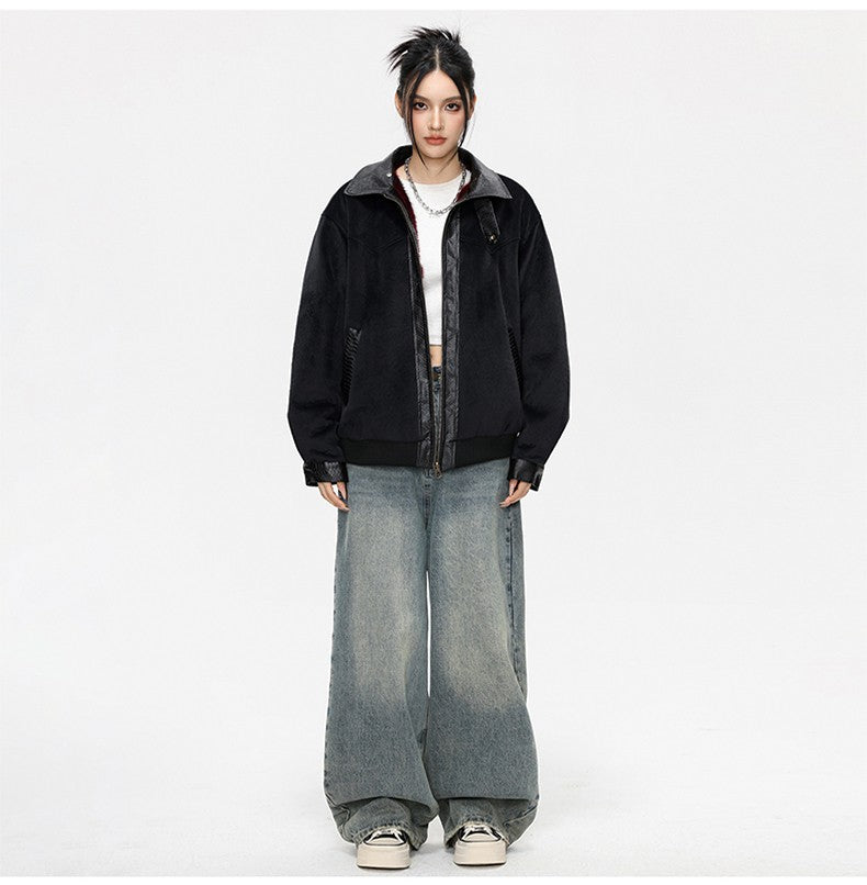 Talia Reversible Faux Leather Jacket