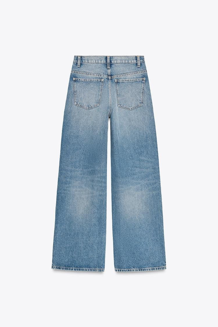 Ivy High-Waisted Double-Button Jeans