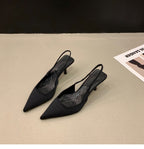 Valentina Pointed-Toe Stiletto Pumps
