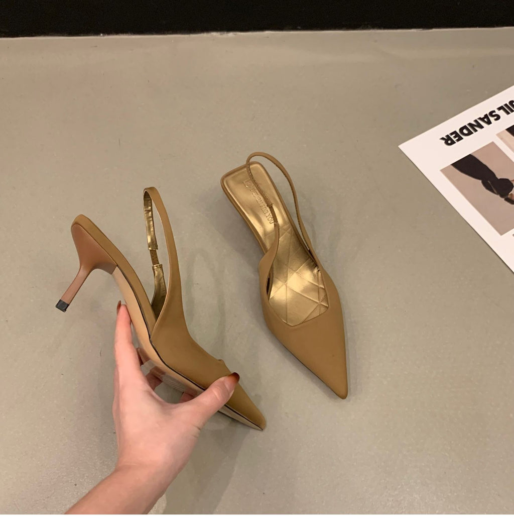 Valentina Pointed-Toe Stiletto Pumps