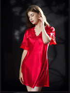 Serene Satin Chemise Nightgown
