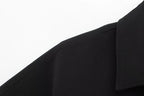 Noelle Zip-Front Wide-Leg Set
