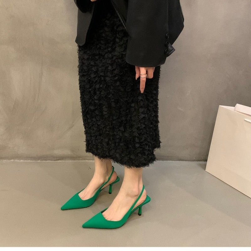Valentina Pointed-Toe Stiletto Pumps