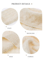 Freya Wool Turtleneck Sweater