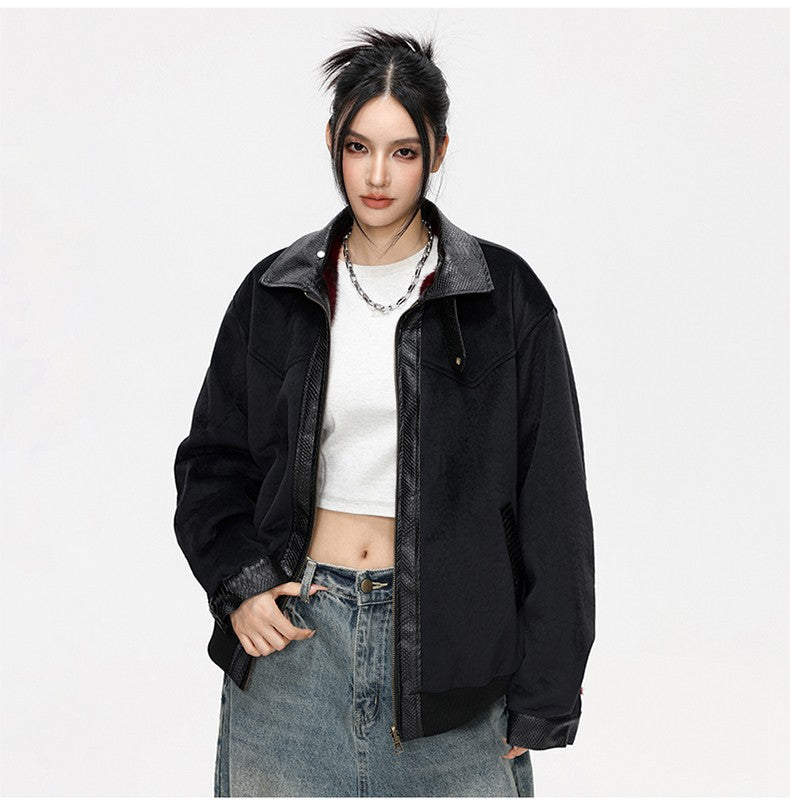 Talia Reversible Faux Leather Jacket