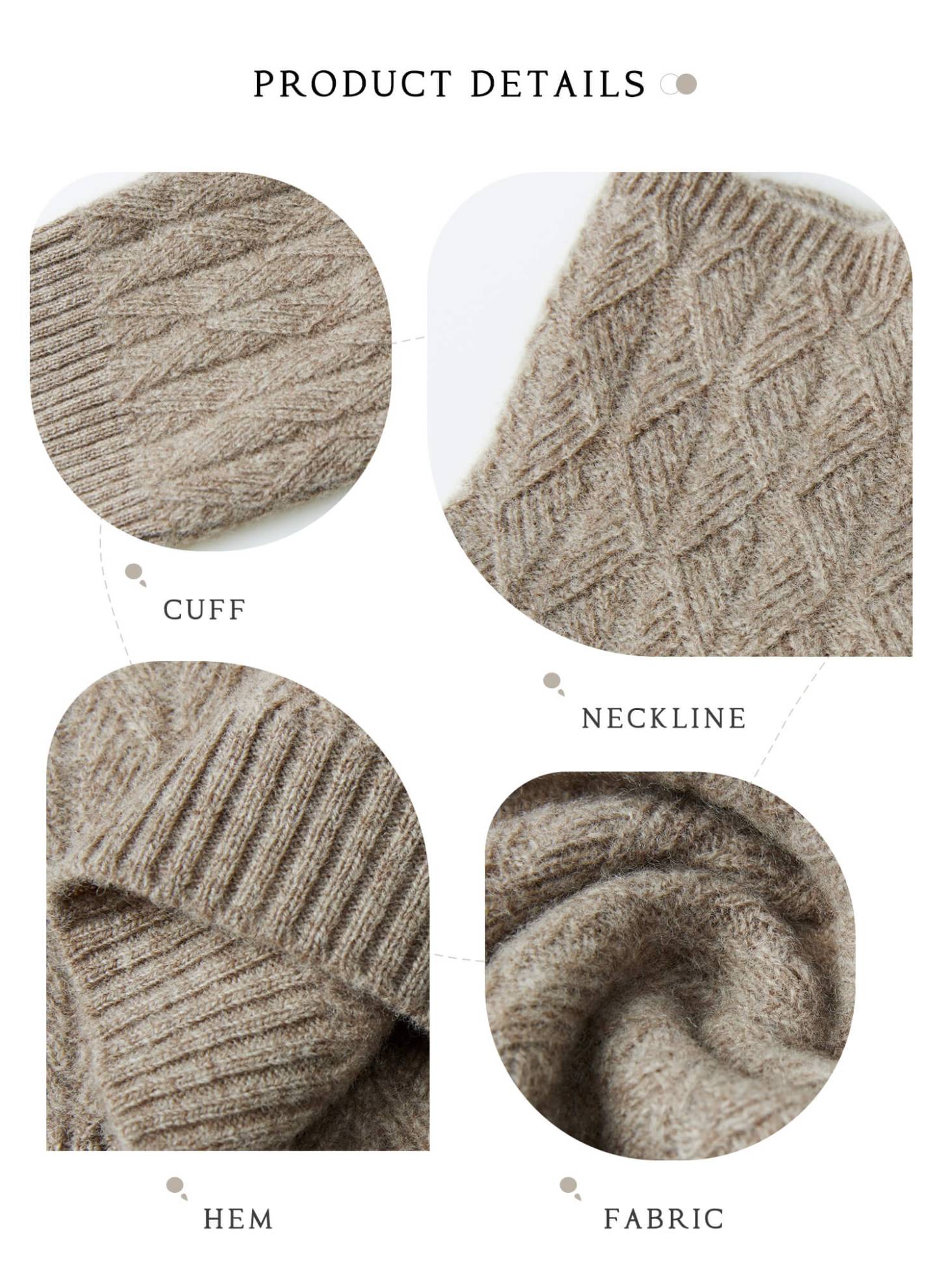 Freya Wool Turtleneck Sweater