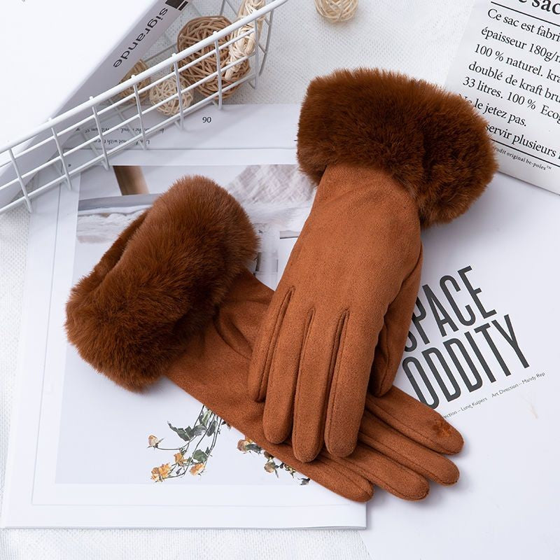 Isla Suede Touchscreen Winter Gloves
