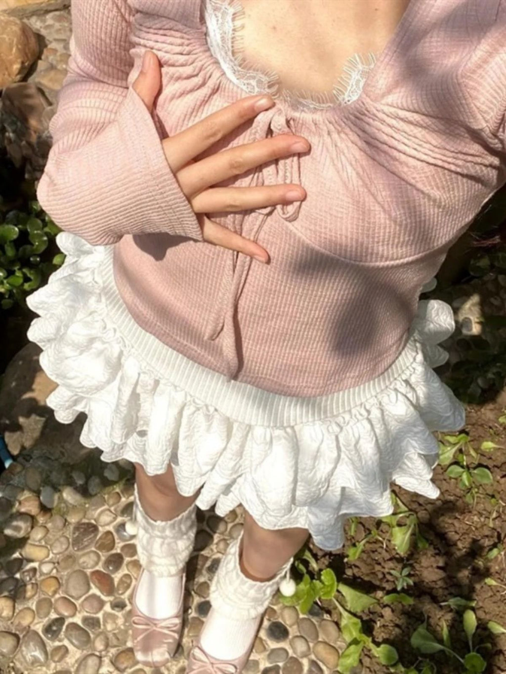 Luna Tiered Ruffle Mini Skirt