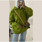 Aria Hooded Knit Pullover Sweater