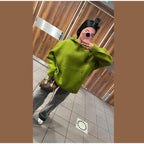Aria Hooded Knit Pullover Sweater