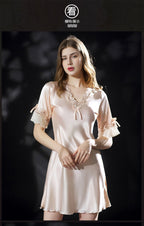 Serene Satin Chemise Nightgown