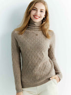 Freya Wool Turtleneck Sweater