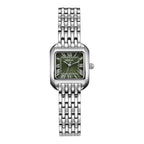 BERNY Square Stainless Steel Quartz Watch