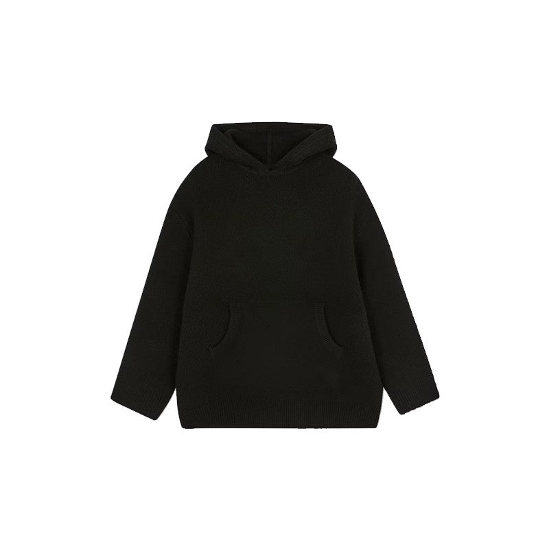 Aria Hooded Knit Pullover Sweater