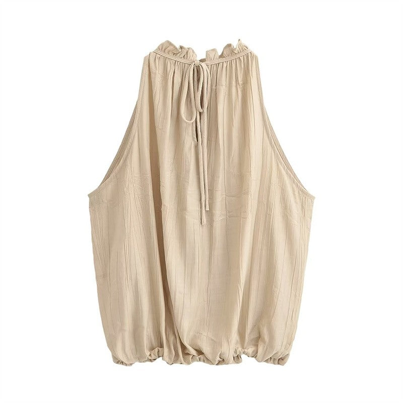 Aveline Beaded Vest & Balloon Pants Set