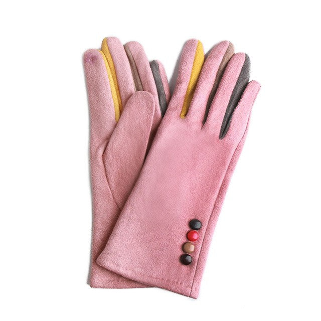 Isla Suede Touchscreen Winter Gloves